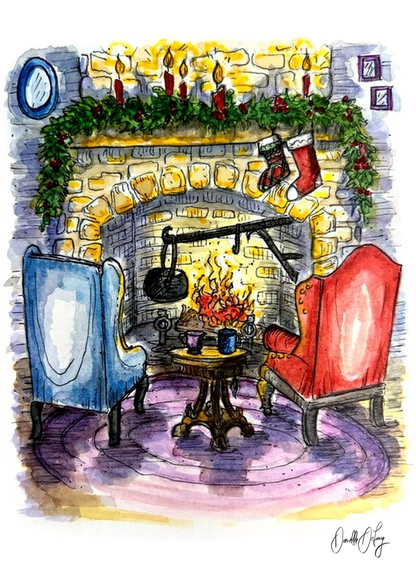 Limited Edition Holiday Cards - By Local Artist Danielle DeLong