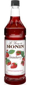 Monin Strawberry Syrup - 1 Liter