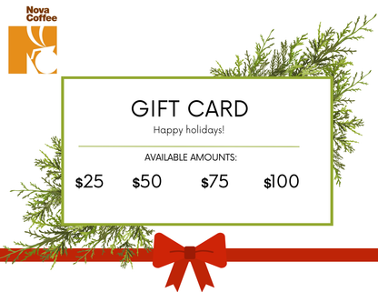 Nova Coffee Digital Gift Card