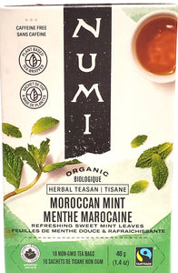 Numi Organic Moroccan Mint