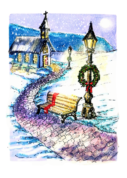 Limited Edition Holiday Cards - By Local Artist Danielle DeLong